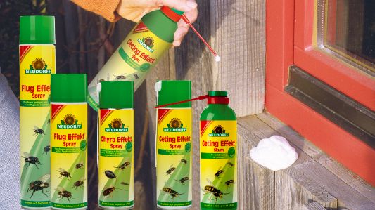 Bekämpa krypande/flygande insekter!
