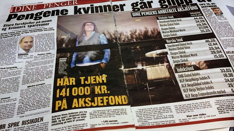 Blogg: – Kvinner tar for stor risiko med sparepengene