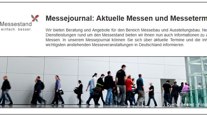 Dein Messestand stellt neues Messejournal vor
