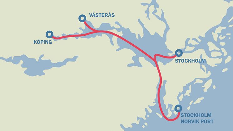 Malarpendeln - Bild från Stockholms Hamnar
