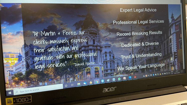 Martin & Perez.  Fake law firm deliberately targeting people who have already been scammed out of thousands of pounds