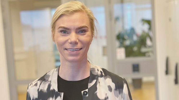 Sofia Pettersson är ny verksamhetschef för rehabilitering på Stockholms Sjukhem.