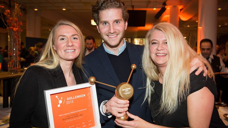 Mathilde Vik Magnussen, Simen Vinge, Anita Nørsett Dahl. Foto: Roger Fosaas, REWIND MEDIA AS