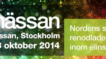 Energisystem ställer ut på Elmässan 22-23 oktober