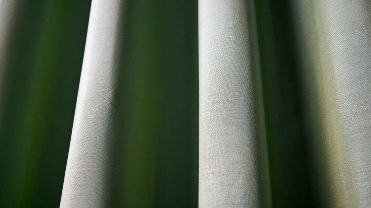 Karat RE - gardintyg av återvunnet polyestergarn