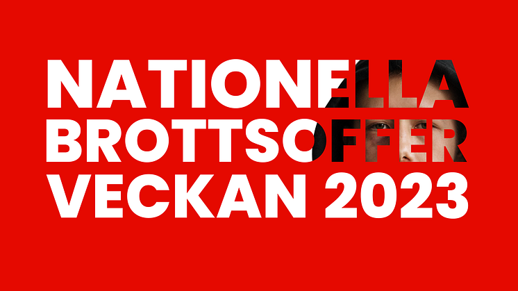 Inbjudan till Nationella Brottsofferveckan 2023