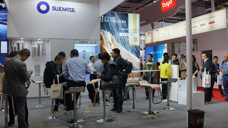 Bluewater Booth at CIIE Shanghai