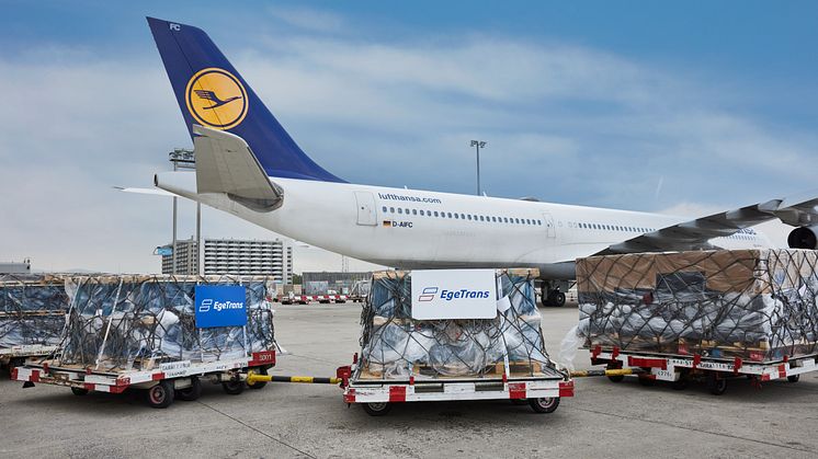 Lufthansa Cargo führt über 100 Prachterflüge für EgeTrans durch 