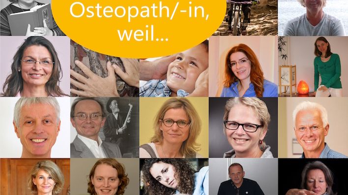 „Ich bin Osteopath/in, weil…“ /  Internationale Osteopathie-Woche vom 17. bis 23. April 2016