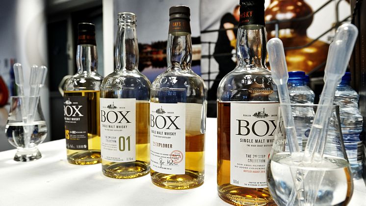 Scandlines' Whisky & Festival im BorderShop Puttgarden