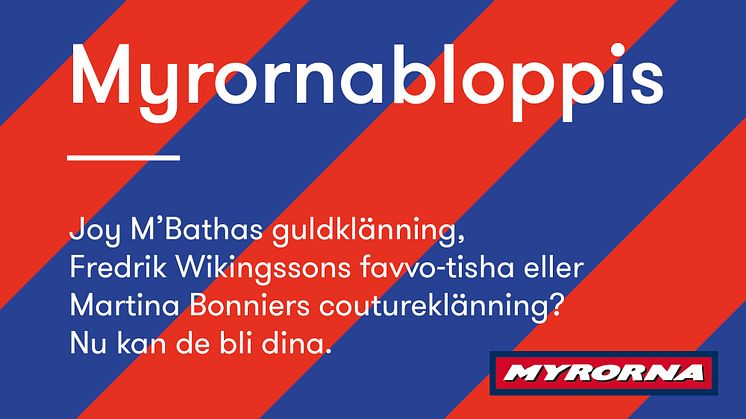 ​Kändisarnas favoritplagg får nytt liv i Myrornabloppis