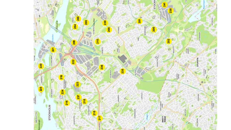 Karta Söderort