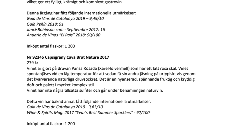 Naturligt vin - en naturlighet hos Alta Alella