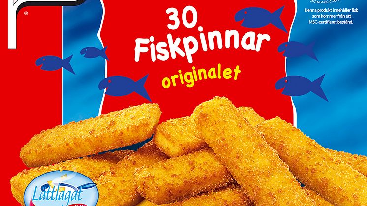 33% av Findus fisk är miljömärkt/MSC-märkt