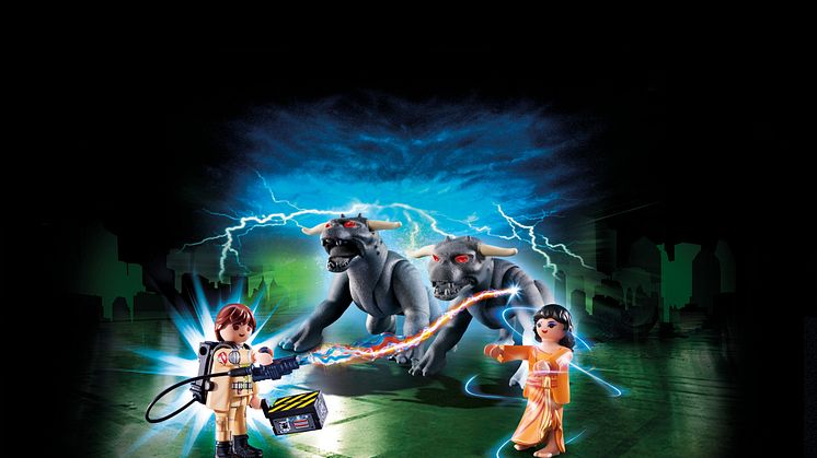 Die PLAYMOBIL-Ghostbusters: Venkman und Terror Dogs