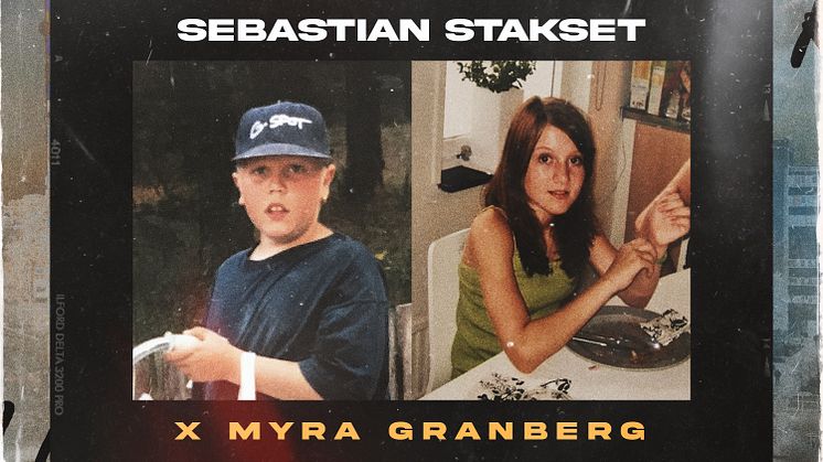 ​NY SINGEL. Sebastian Stakset samarbetar med Myra Granberg - idag släpper de singeln "Smutsiga barn"