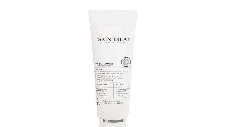 Uusi Skin Treat -puhdistusbalmi hyödyntää kosteuttavaa kauraöljyä