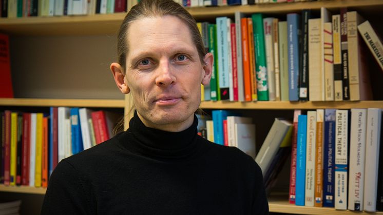 Johan Wejryd, statsvetenskapliga institutionen.