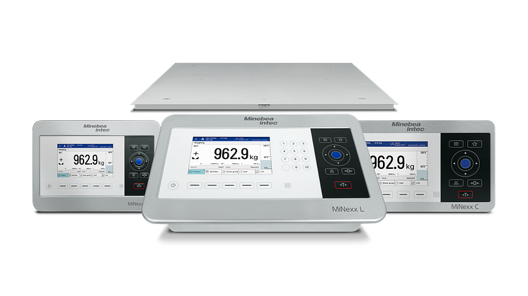Whether simple weighing, precise piece counting, exact filling or reliable fill quantity con-trol: The new MiNexx® weight ind