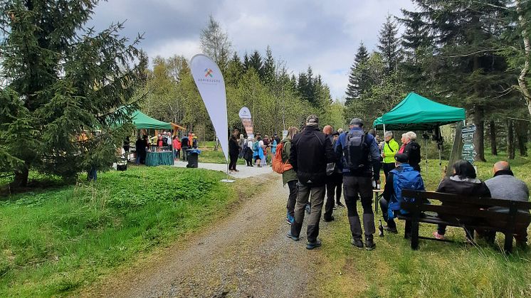 Wanderfest zur Einweihung des Freiberger Rastplatzes in Jöhstadt_Foto TVE