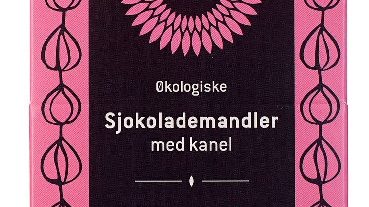 Helios sjokolademandler med kanel økologisk