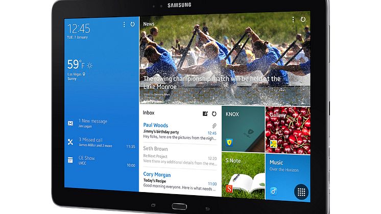 Tag hele kontoret med på farten med Samsung Galaxy NotePRO og TabPRO 