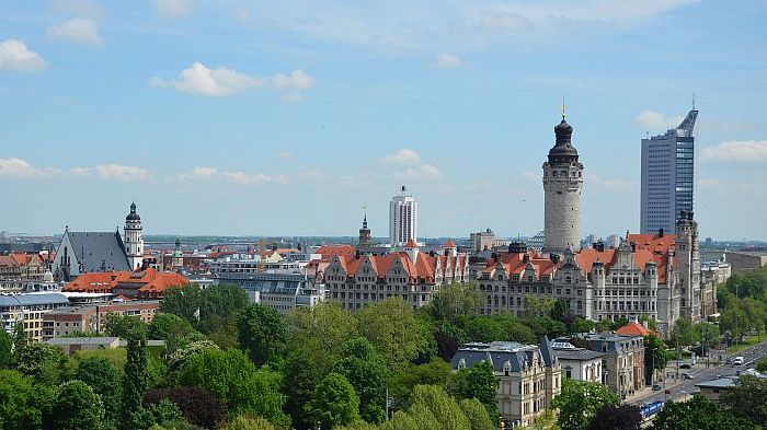Skyline von Leipzig