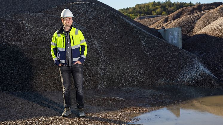 Gauti Ljungholm Asbjörnsson Renovas miljöstipendiat 2021. Foto: Robert Lipic