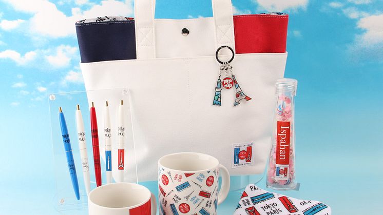 Eiffel Tower Collaboration Products Release. Limited edition items will be available for sale at TOKYO SKYTREE® from February 20. Photo spot available on the TOKYO SKYTREE TEMBO DECK.