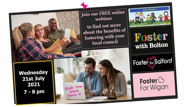 Considering becoming a foster carer? Find out more at our webinar