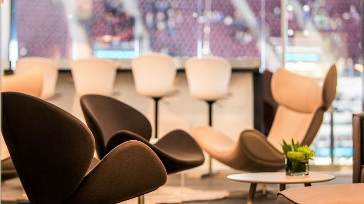 DEG-VIP Logen von BoConcept eingerichtet