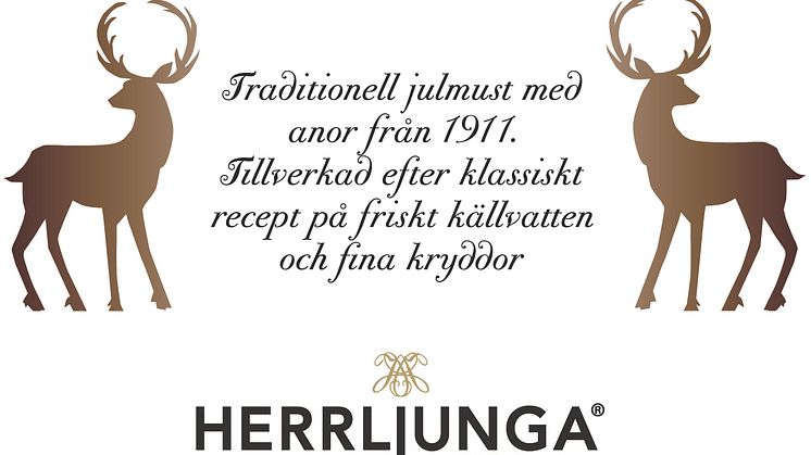 Herrljunga Cider lanserar sin klassiska julmust