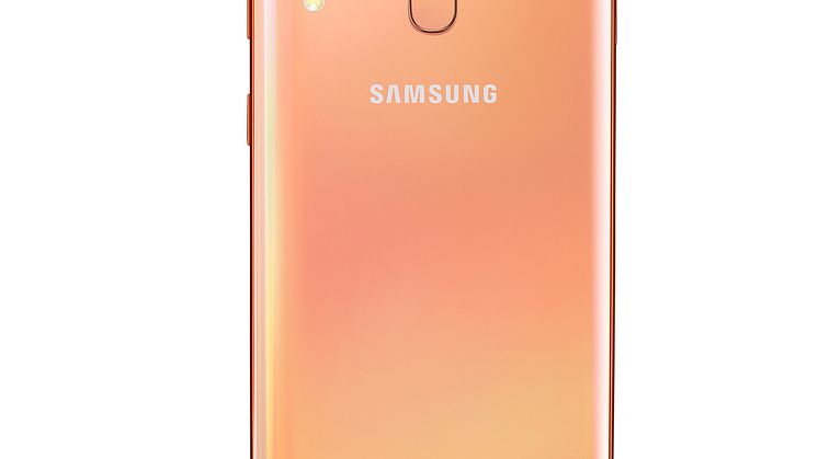Galaxy A40_coral_back