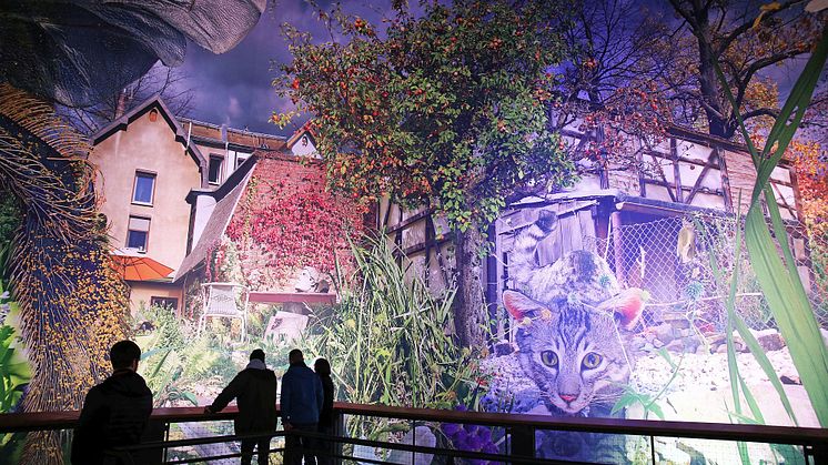 Blick in die Ausstellung - Carolas Garten - Yadegar Asisi (6)