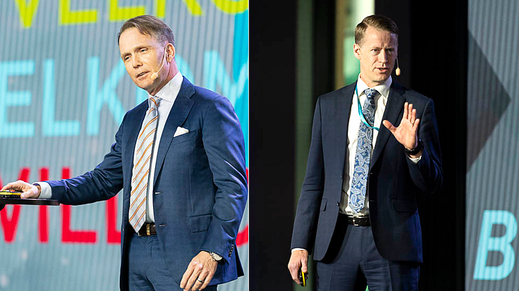 Left to right Jonas Gejer and Magnus Falkman