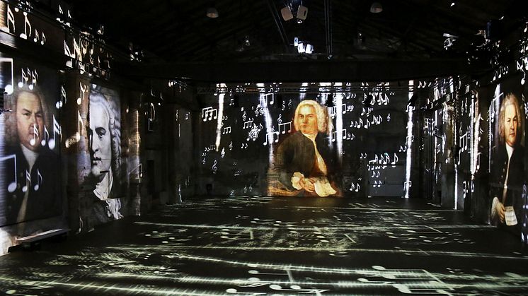 BACH Experience im Kunstkraftwerk Leipzig vom Multimediakünstler Stefano Fake - Foto: Nathalie Hempel