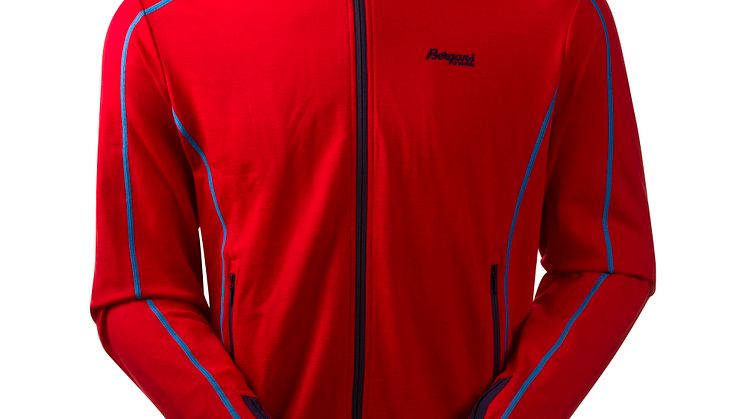 1848 Vikke Jacket - Red/Navy/Sea Blue