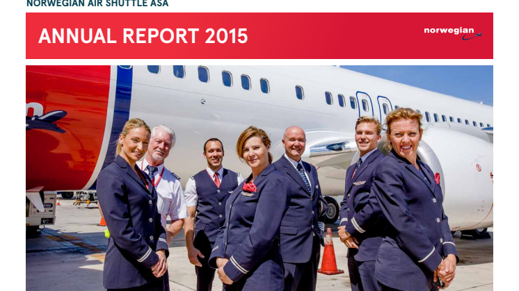 Norwegian's annual report for 2015