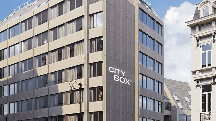 Citybox Brussel - fasade