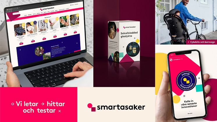 Nu har SmartaSakers nya visuella identiteten lanserats.