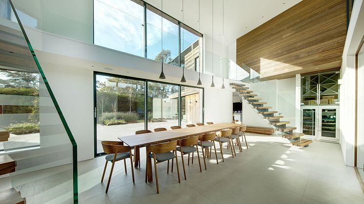 Familienhaus mit Kebony Fassade und außergewöhnlicher Architektur