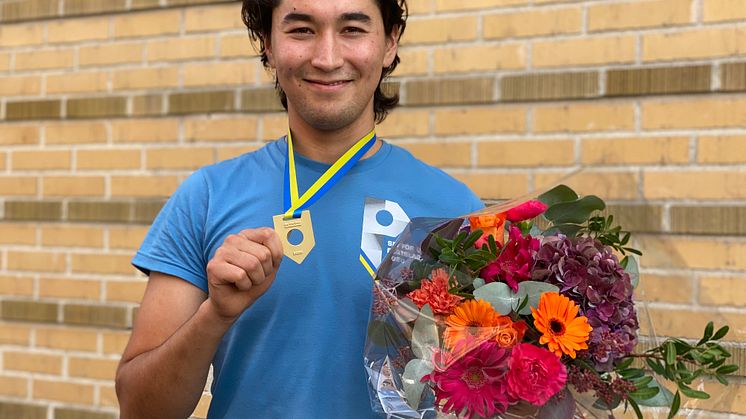 Hadi Barbari var både snabb och noggrann - det gav honom SM-guld i plåtslageri.