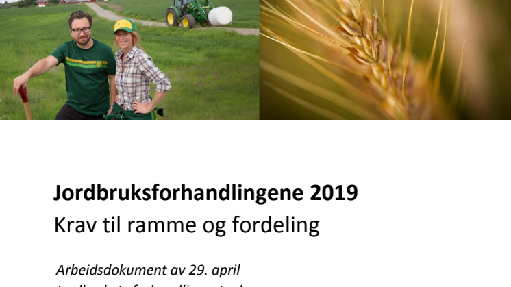 ​Et krav som styrker landbruk over hele landet