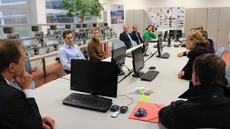 Landtagsabgeordnete der Regierungsfraktionen informierten sich über „Wildauer Weg der dualen Ausbildung“