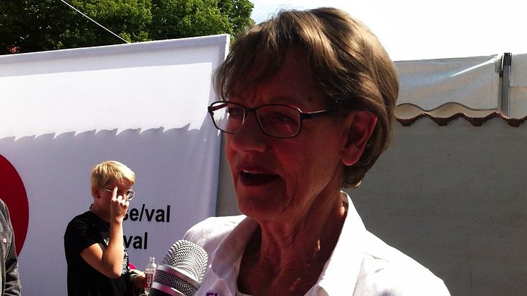 Intervju med Gudrun Schyman om hur man skapar levande städer
