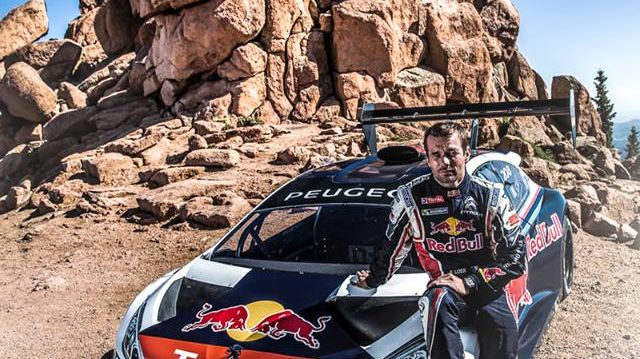 Peugeot och Loeb kör för vinst i Pikes Peak