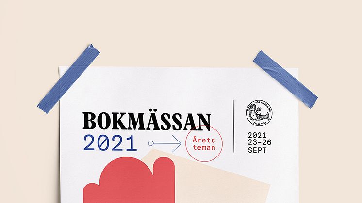 Tre teman på Bokmässan 2021