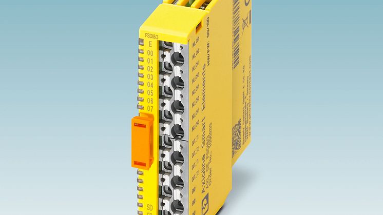 Säkra in-/utgångar för EtherCat enligt FSoE 