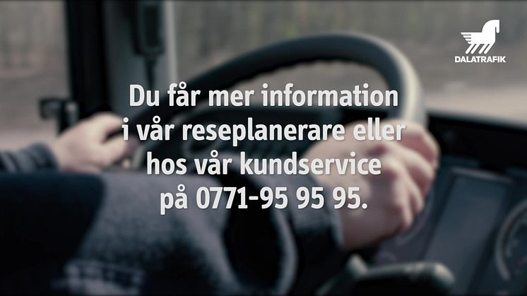 En bra grej för dig som vill ta dig till och från Falu lasarett!
