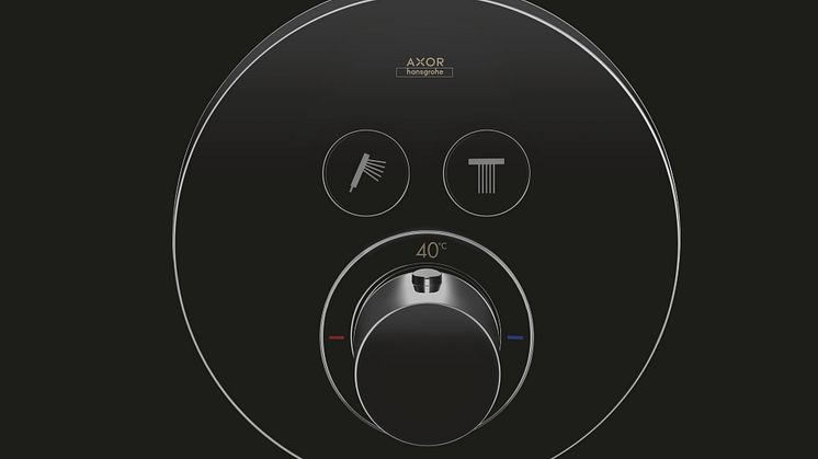 Axor_Shower Select_Round_3 Functions_Black Background